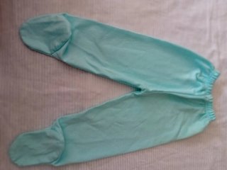 Pantalones para bebé de 1 mes + babero