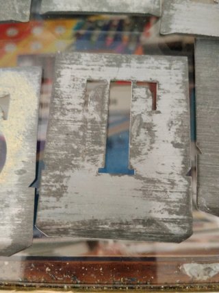 Plantillas Letras Metal Zinc
