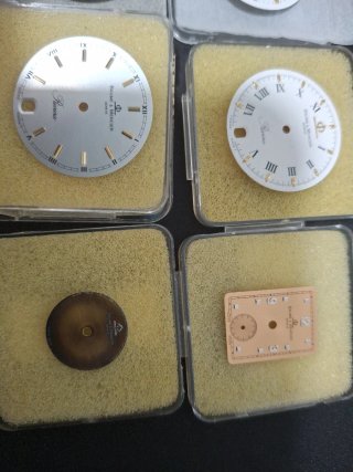 Lote 6 Esferas/Dial para Reloj Baume & Mercier