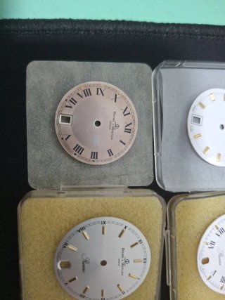Lote 6 Esferas/Dial para Reloj Baume & Mercier