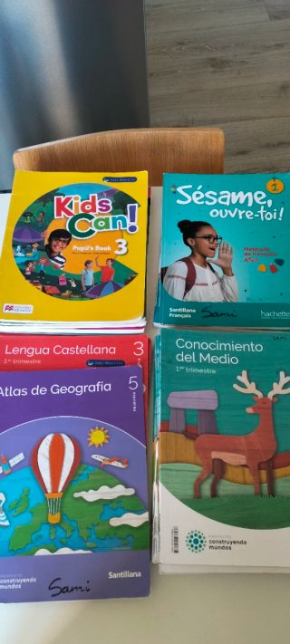 Regalo libros de primaria