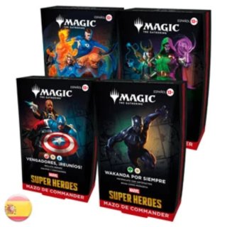 Mazos Commander Magic The Gathering Marvel