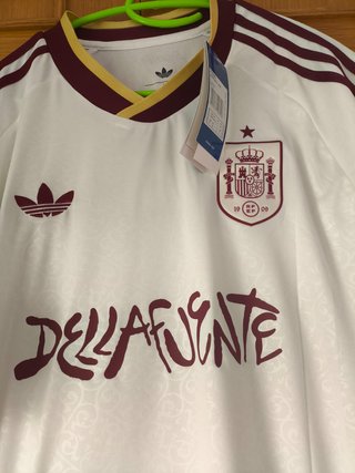 Camiseta Adidas España Dellafuente Talla M Nueva