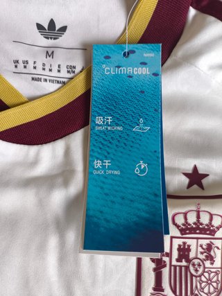 Camiseta Adidas España Dellafuente Talla M Nueva