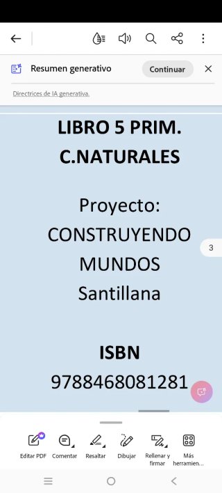 Libros 5 primaria Santillana construyendo mundos