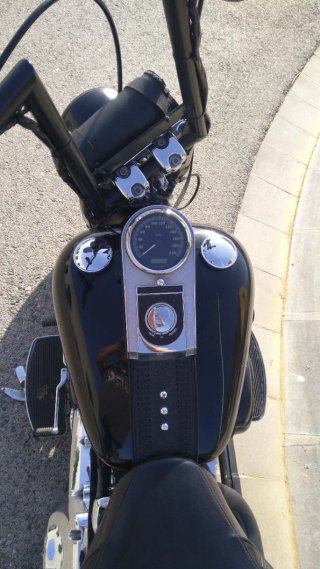 Harley Davidson Fat Boy 2007 Negra/Roja