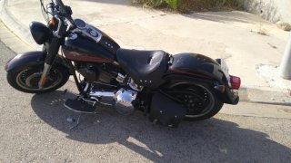 Harley Davidson Fat Boy 2007 Negra/Roja