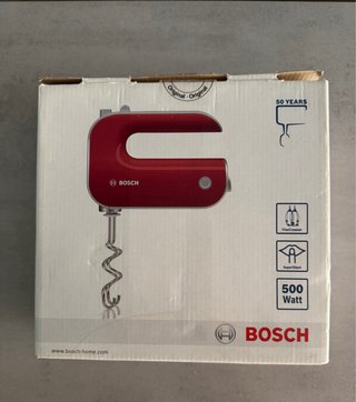 Batidora Bosch Roja Repostería