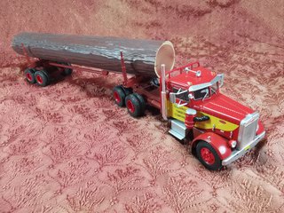 Camión Peterbilt 281 1962 Gilchrist Timber