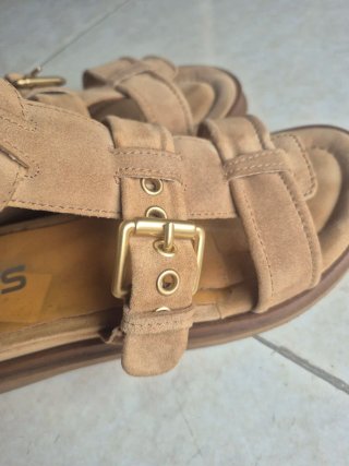 Sandalias Mjus Beige/Marrón
