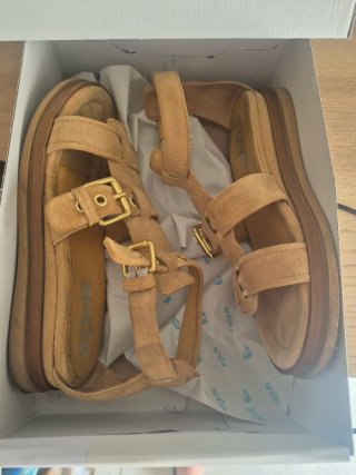 Sandalias Mjus Beige/Marrón