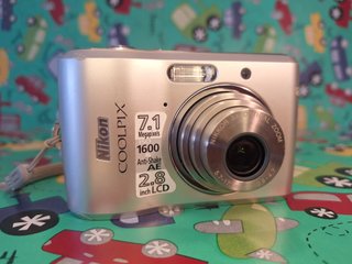 Cámara Digital Nikon Coolpix L16 Plata 7.1 MP
