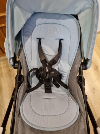 Colchoneta verano azul claro silla  Bugaboo