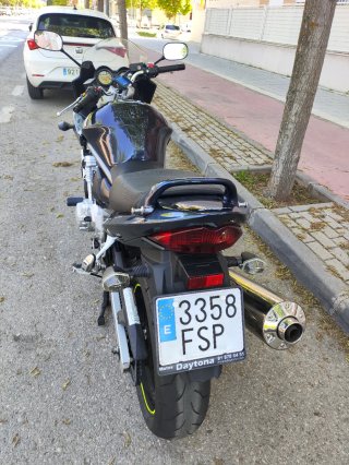 Suzuki Bandit Inyección Azul Plata