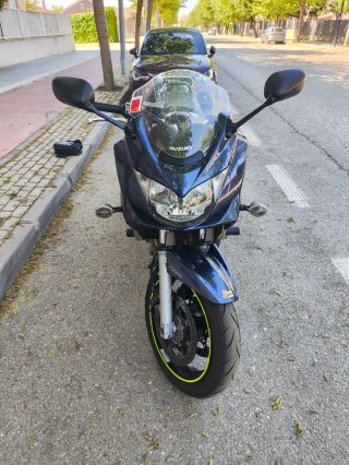 Suzuki Bandit Inyección Azul Plata