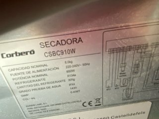 Secadora Corbero Blanca