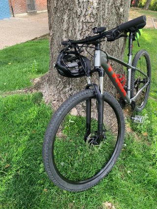 Bicicleta de Montaña Gris
