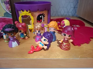 Castillo Pin y Pon con accesorios
