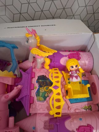 Castillo Pin y Pon con accesorios