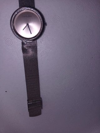 Orologio Calvin Klein Donna Quarzo Rosa Argento