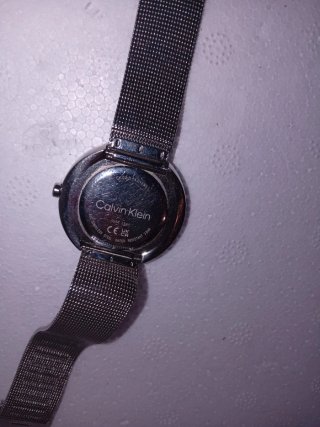 Orologio Calvin Klein Donna Quarzo Rosa Argento