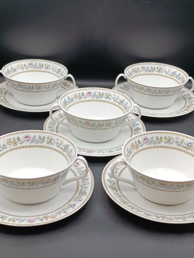 Set tazas consomé Santa Clara