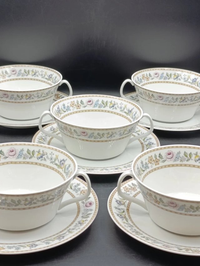 Set tazas consomé Santa Clara