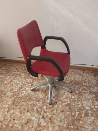 Sillón Peluquería Hidráulico Elevable