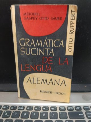 Libro "Gramática sucinta de la lengua alemana"