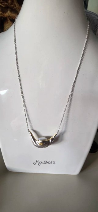 Gargantilla de plata colección entre mareas