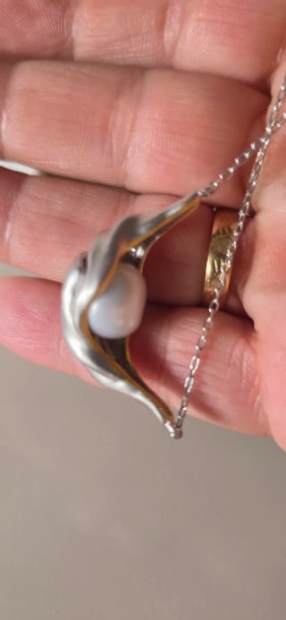 Gargantilla de plata colección entre mareas