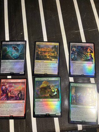 6 Cartas Magic final fantasy foil