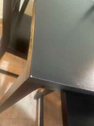 Mesa Comedor Negra con 4 Sillas Ikea
