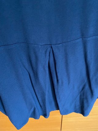 Camisa azul marino mangacorta