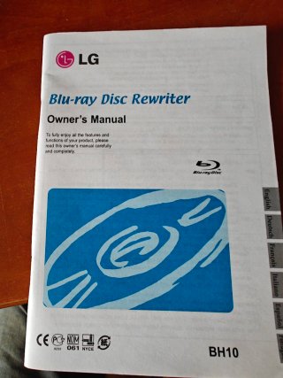 LG BD Rewriter Lector Grabador Blu-ray Externo