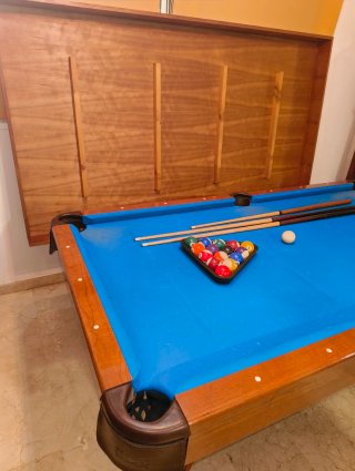Tapa de madera para mesa de billar