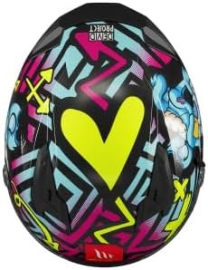 Casco MT Braker SV B7 Crazy Teddy + Intercom