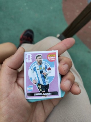 Cromos Lionel Messi Extra Sticker Panini
