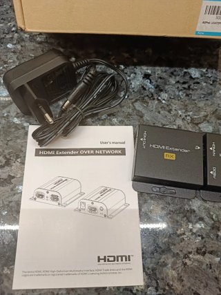 AGPTEK Extensor HDMI sobre Red