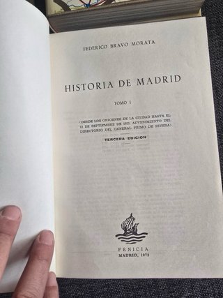 Historia de Madrid completa de Federico Bravo