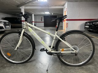 Bicicleta Solar Blanca 24 Pulgadas