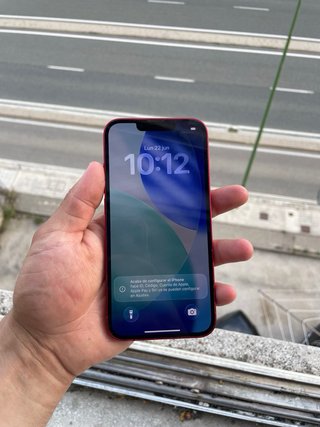 iPhone 13 128GB Rojo Batería 87%