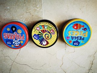Juegos de mesa Fun Tastic (3 latas)