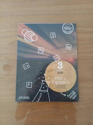 Libros 3 Eso Física y Química.Editorial Anaya