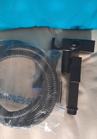 Grifo Bidet WC Negro Mate Fría