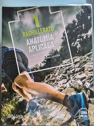 Libro Anatomía aplicada, 1 Bachillerato