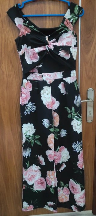 Mono largo estampado floral