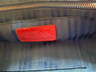 Bolso de verano rojo