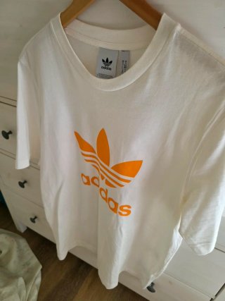 Camiseta Adidas original  Talla M algodón 100x100.