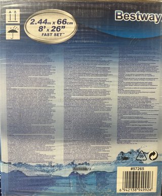 Piscina Bestway Fast Set 2.44m x 66cm